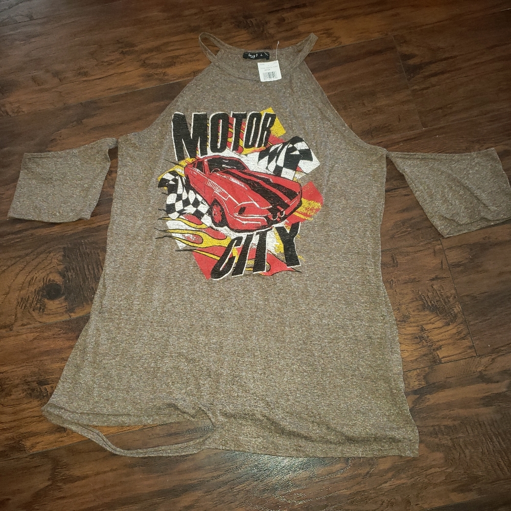 Forever 21 | Graphic Mini Dress Large | Motor City